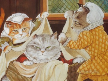 Chat œuvres - Shakespeare Cats Susan Herbert